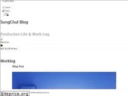 Sites similar to sungchulblog.com