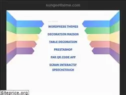 Sites similar to sungeetheme.com