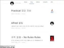 Sites similar to sungjk.github.io