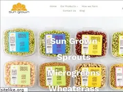 Sites similar to sungrownorganics.com