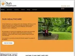 Sites similar to sunhealthcare.co.uk