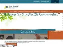 Sites similar to sunhealthcommunities.org