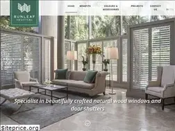 Sites similar to sunleafshutters.com