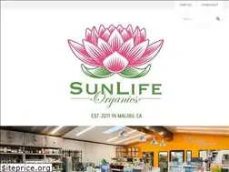 Sites similar to sunlifeorganics.com