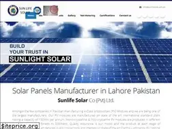 Sites similar to sunlifesolar.com.pk