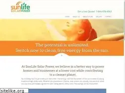 Sites similar to sunlifesolarpower.com