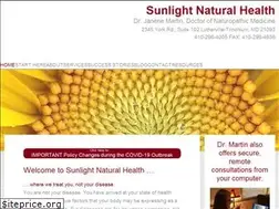 Sites similar to sunlightnaturalhealth.com