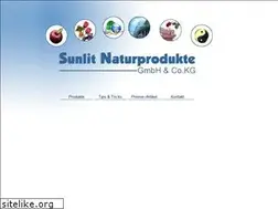 Sites similar to sunlit-naturprodukte.de