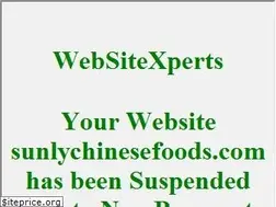 Sites similar to sunlychinesefoods.com