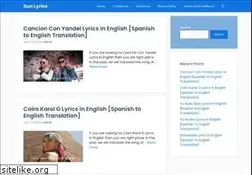 Sites similar to sunlyrics.com