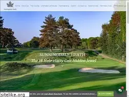 Sites similar to sunningdaleheathgolf.co.uk