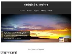 Sites similar to sunnuberg.is