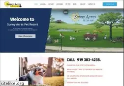 Sites similar to sunnyacrespetresort.com