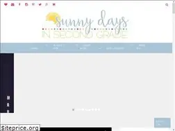 Sites similar to sunnydaysblog.com