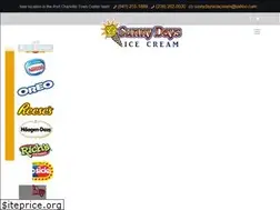 Sites similar to sunnydaysicecream.com