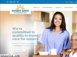 Sites similar to sunnydaysinhomecare.com