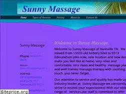 Sites similar to sunnymassage.net