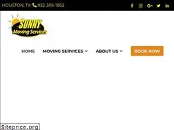 Sites similar to sunnymoving.com