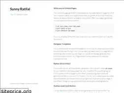 Sites similar to sunnyratilal.github.io