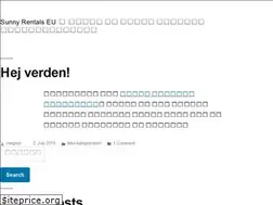 Sites similar to sunnyrentals.eu