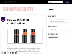Sites similar to sunnysbeauty.wordpress.com