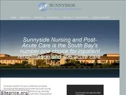 Sites similar to sunnysidenursing.com
