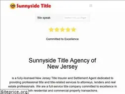 Sites similar to sunnysidetitle.com