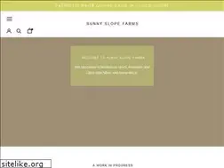 Sites similar to sunnyslopefarms.net