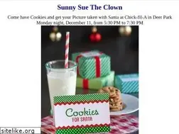 Sites similar to sunnysuetheclown.com