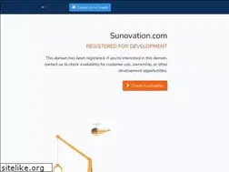 Sites similar to sunovation.com