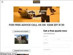 Sites similar to sunpestcontrol.co.uk