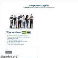 Sites similar to sunpowercorp.kr