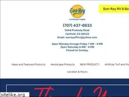Sites similar to sunraylandscape.com