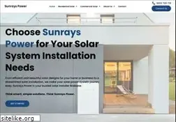 Sites similar to sunrayspower.com.au