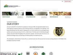 Sites similar to sunricefoods.com
