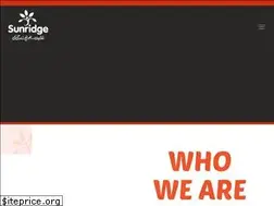 Sites similar to sunridgefoods.com