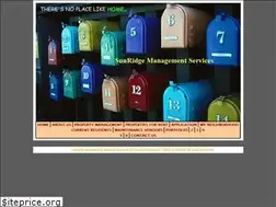 Sites similar to sunridgemanagementservices.com