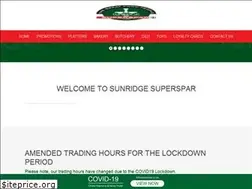 Sites similar to sunridgesuperspar.co.za