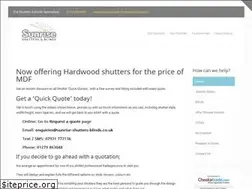Sites similar to sunrise-shutters-blinds.co.uk
