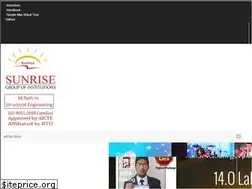 Sites similar to sunrise.ac.in