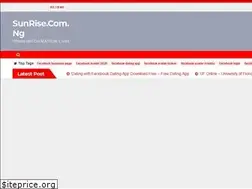 Sites similar to sunrise.com.ng