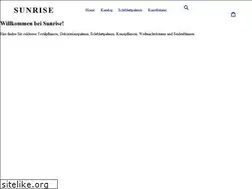 Sites similar to sunrise.de