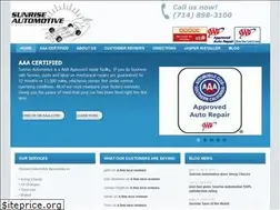 Sites similar to sunriseautomotiverepair.com