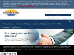 Sites similar to sunrisebank.com