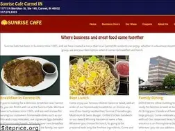Sites similar to sunrisecafecarmel.com