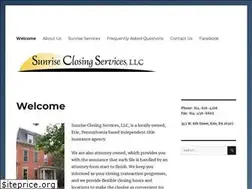 Sites similar to sunriseclosings.com