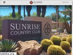 Sites similar to sunrisecountryclub.com