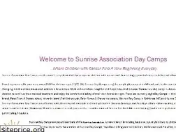 Sites similar to sunrisedaycamp.org