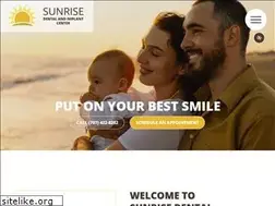 Sites similar to sunrisedental.net