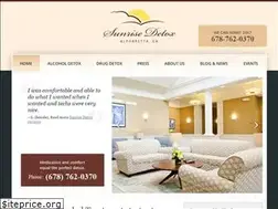 Sites similar to sunrisedetoxatlanta.com